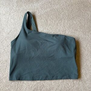 Lululemon Ribbed Nulu Asymmetrical Yoga Tank Top